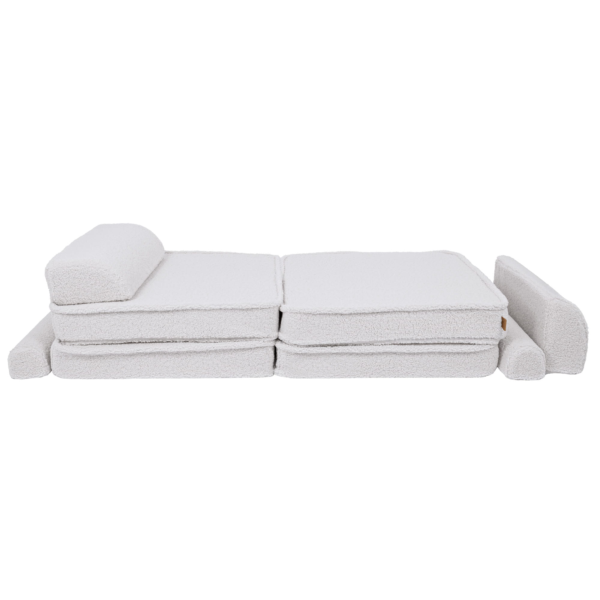 Sofá Modular Infantil - Premium Bearly, Blanco - ZuriBoo