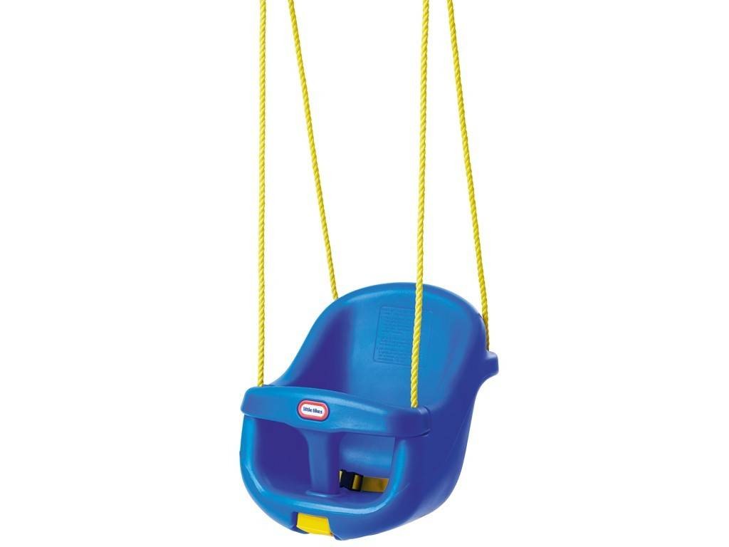 Columpio para niños pequeños con respaldo alto Little Tikes