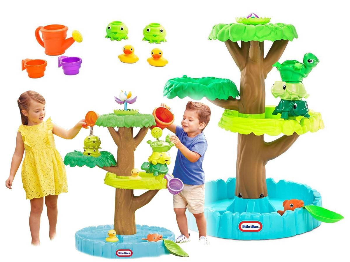 Mesa de agua con flores mágicas de Little Tikes