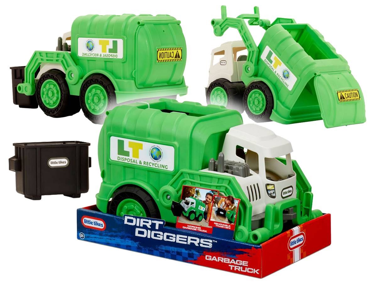 Little Tikes Dirt Digger Camión de trabajo real-Grbg Trck