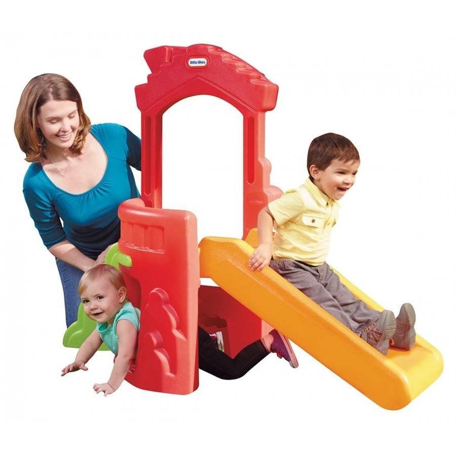 Casa de juegos Little Tikes Climb N Slide