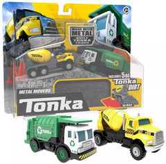 Set de mudanzas metálicas para camión de basura y hormigonera Tonka 06020