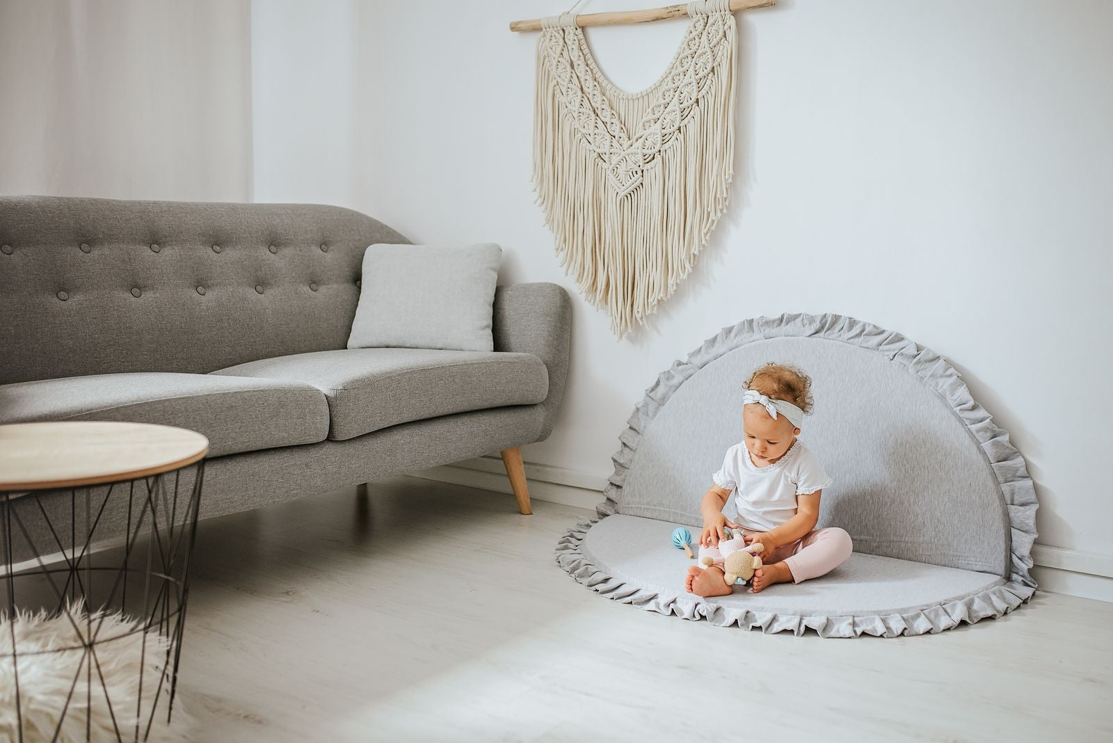 alfombra infantil grande, doblada por la mitad, algodón, 100 cm, habitación infantil