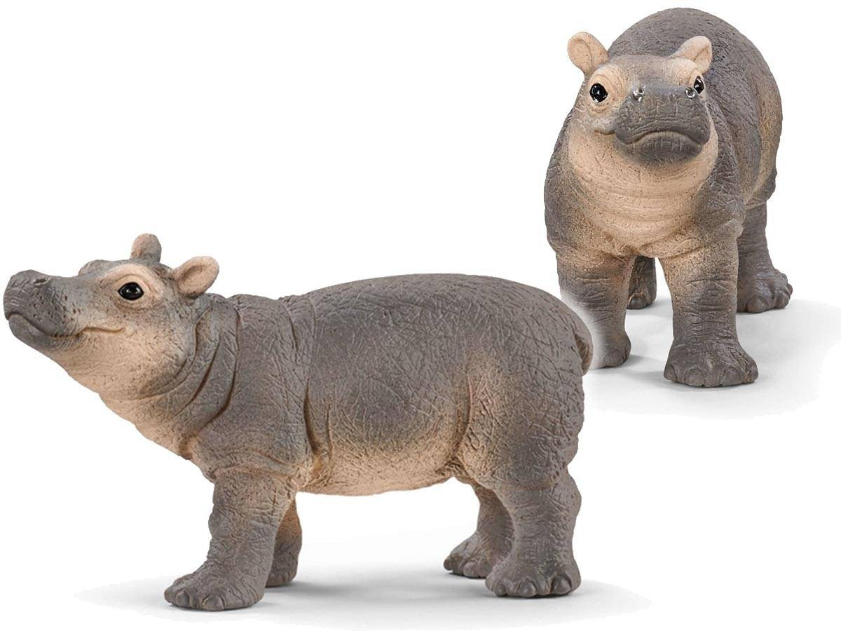 Schleich 14831 Figura Hipopótamo Niño Vida Salvaje