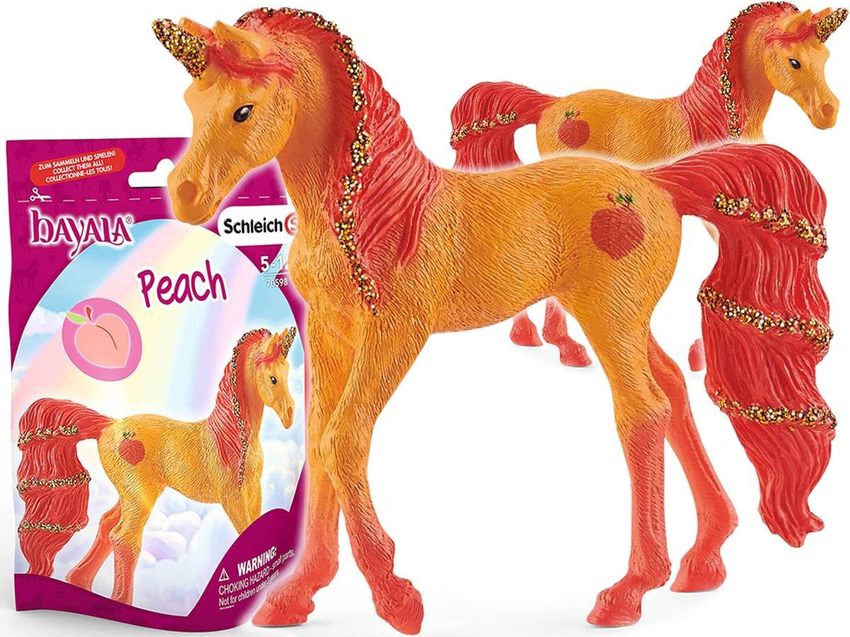 Schleich 70598 Melocotón Melocotón Bayala Fruity Unicornio Potro