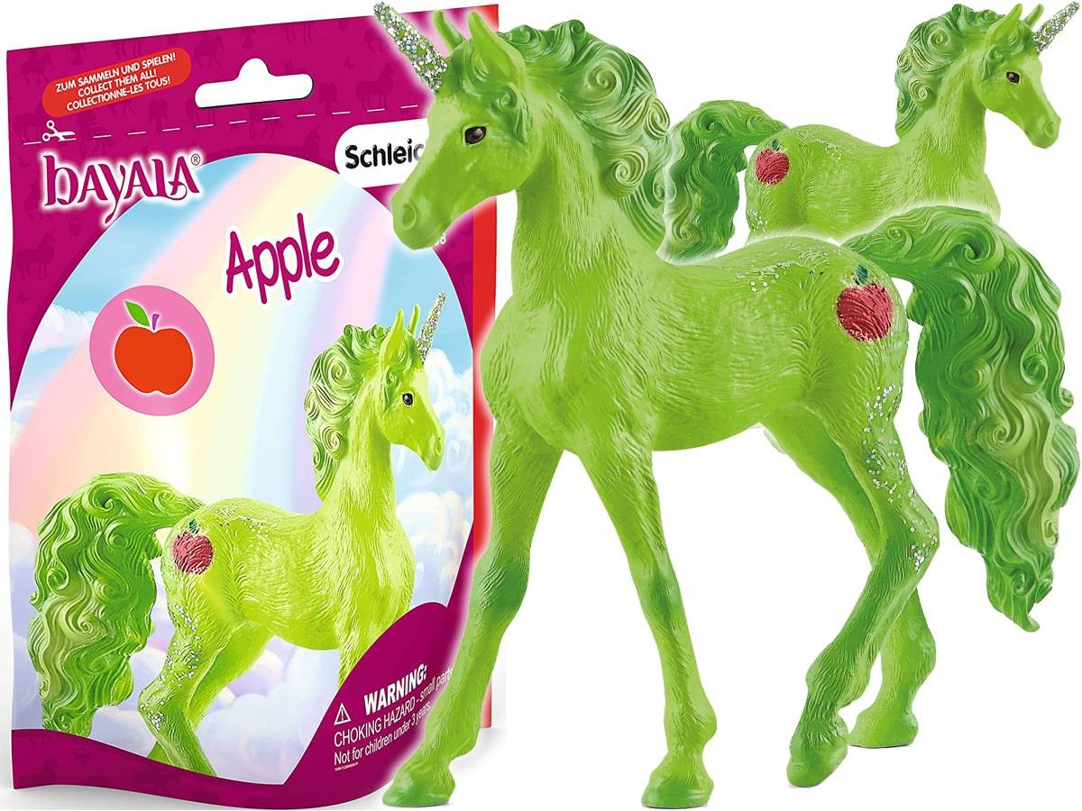 Schleich 70708 Potro Unicornio Fruta Bayala Manzana