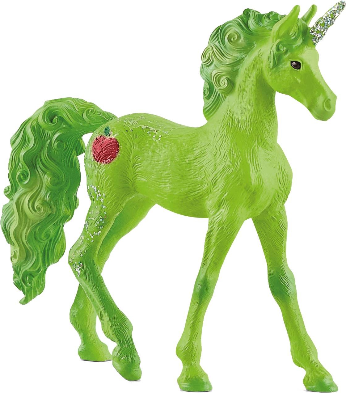 Schleich 70708 Potro Unicornio Fruta Bayala Manzana