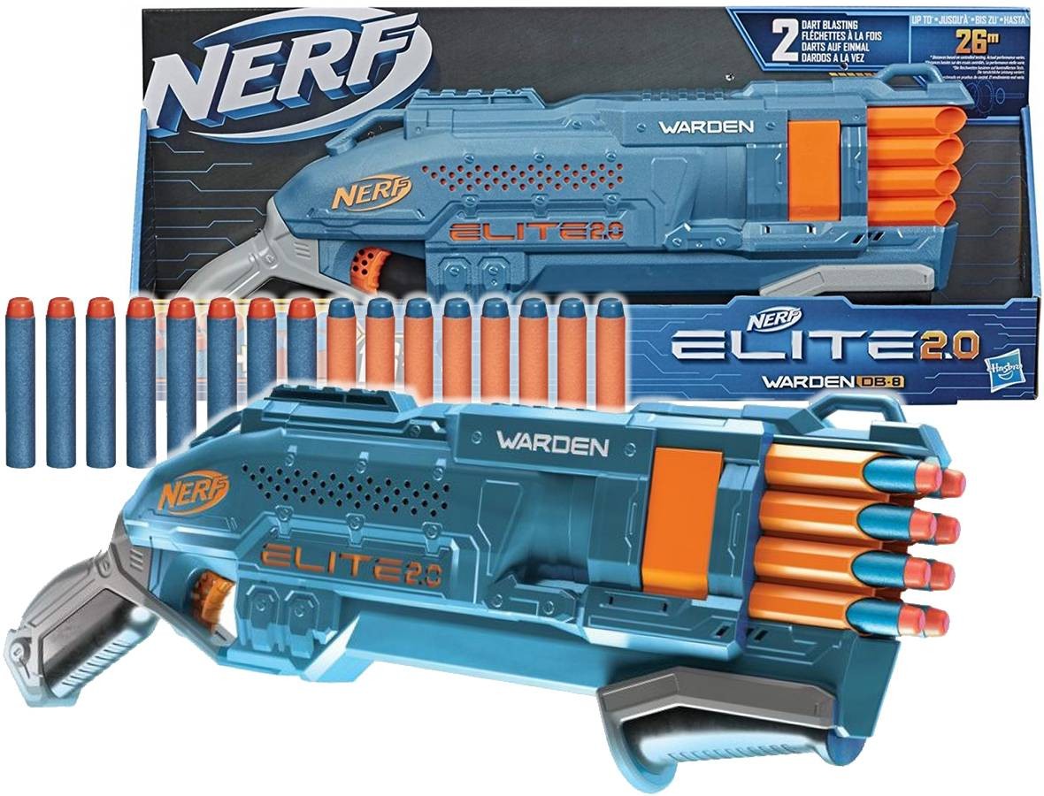 Lanzador NERF Warden DB-8 Elite 2.0 E9959 HASBRO