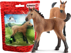 Schleich 13854S Potro de caballo cuarto de raza Horse Club rojo