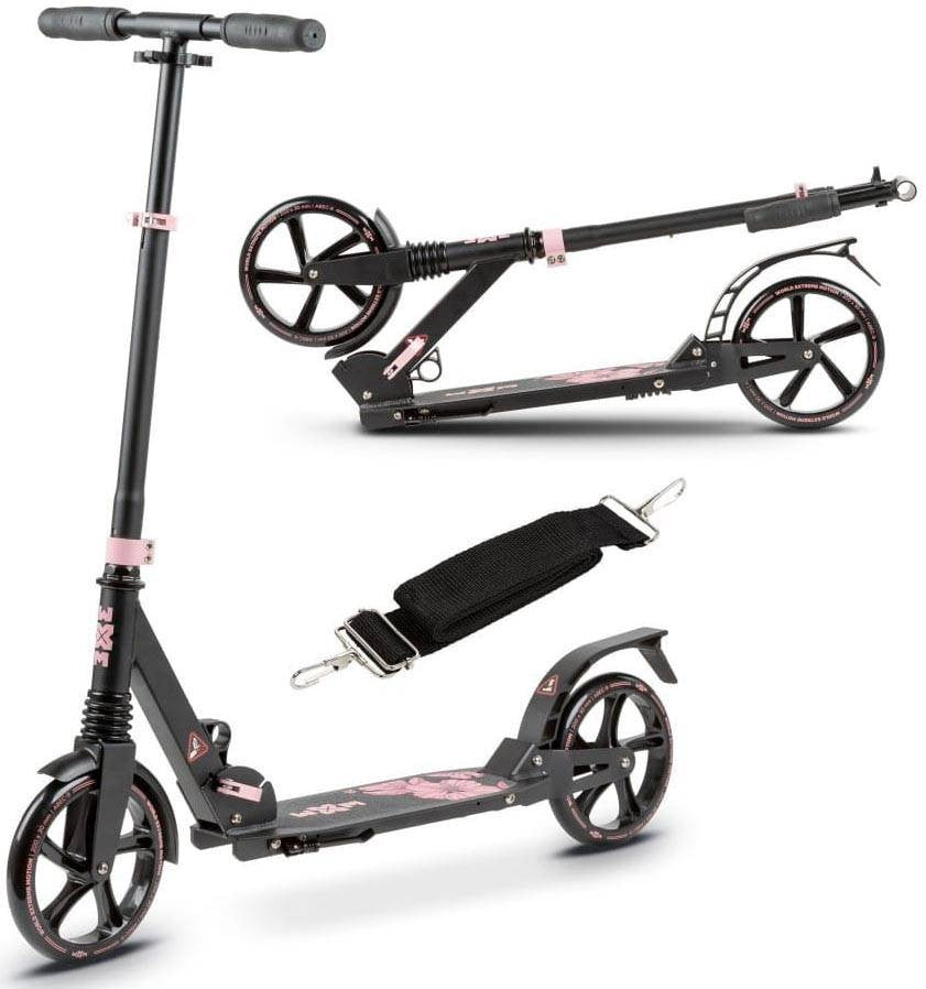 WXM Scooter urbano plegable Amortiguadores RSN-A01 Rosa