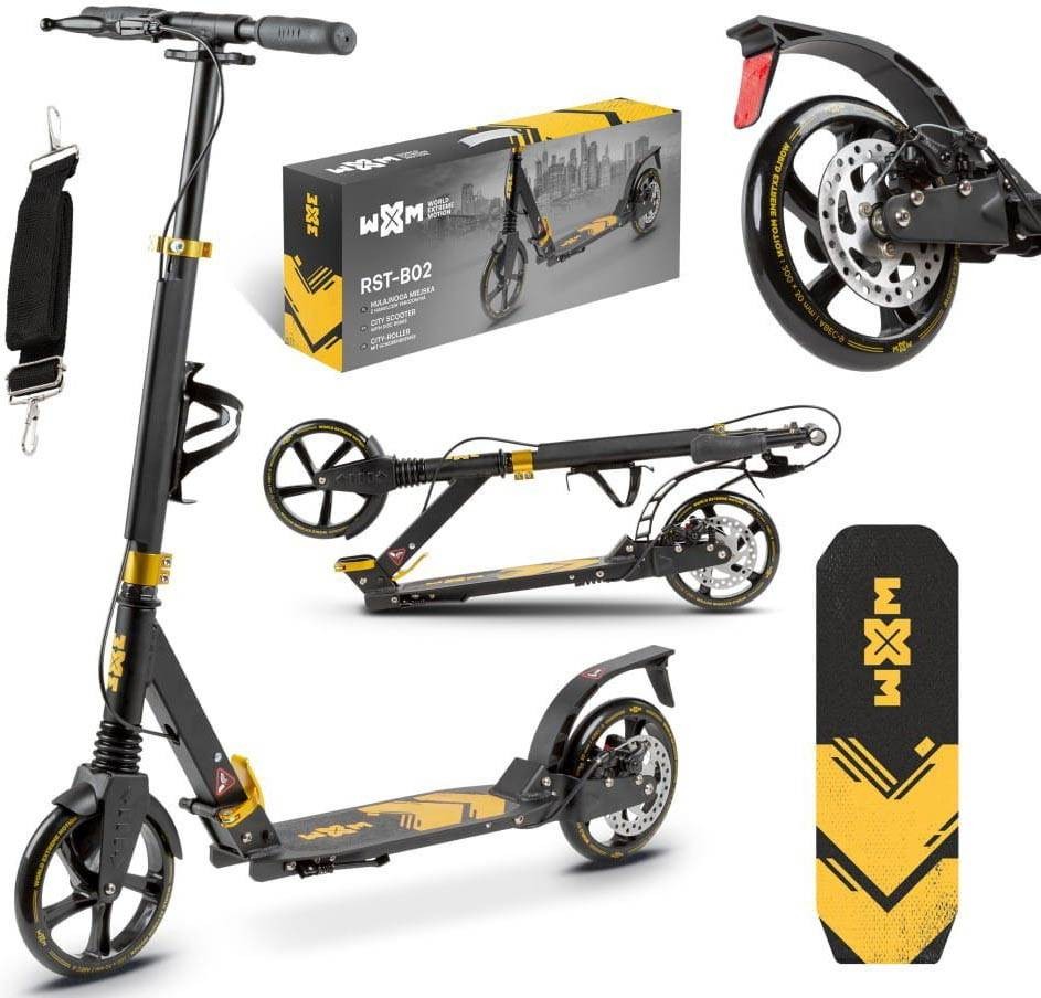 WXM City Scooter con freno de disco RST-B02 Amarillo