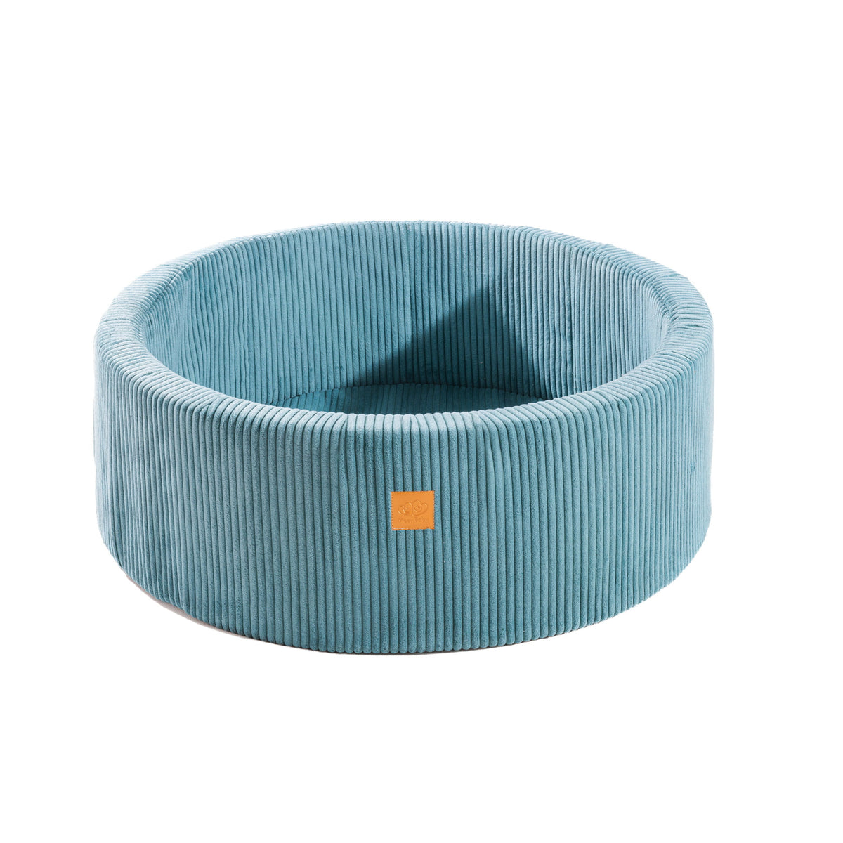 Piscina de bolas redonda sin bolas, 90x30cm, Turquesa, Estético