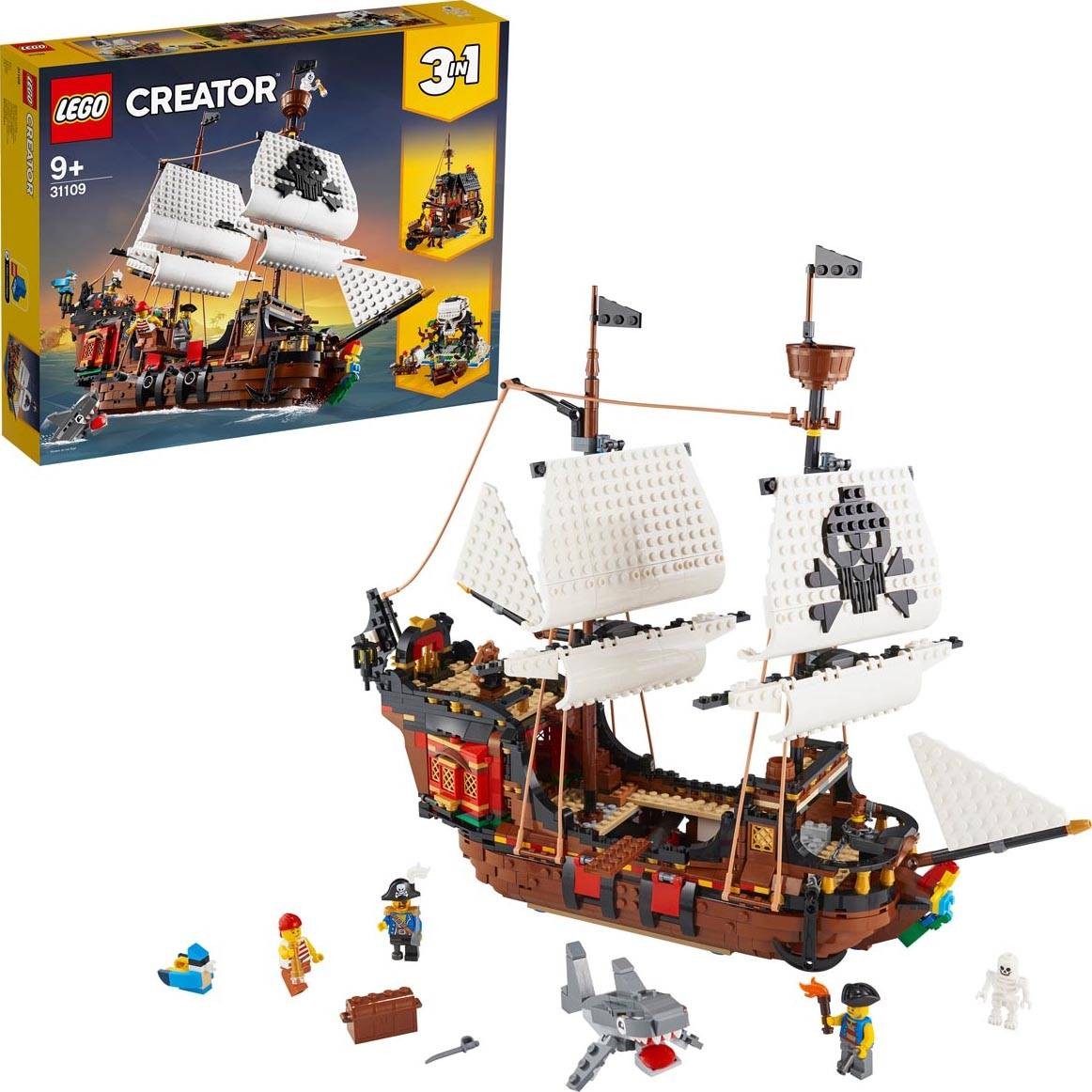 LEGO Creator Barco Pirata 3en1 31109