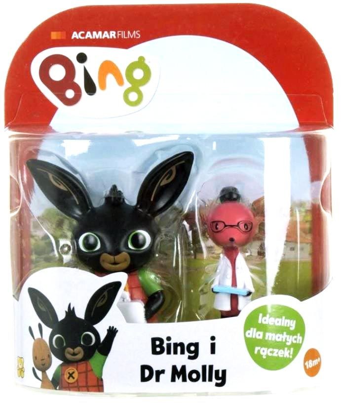 Paquete de 2 figuras de Bing Bunny y Doctor Molly 3599