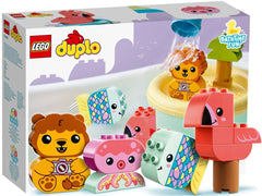 LEGO Duplo Diversión en el Baño Isla Flotante con Animales 10966