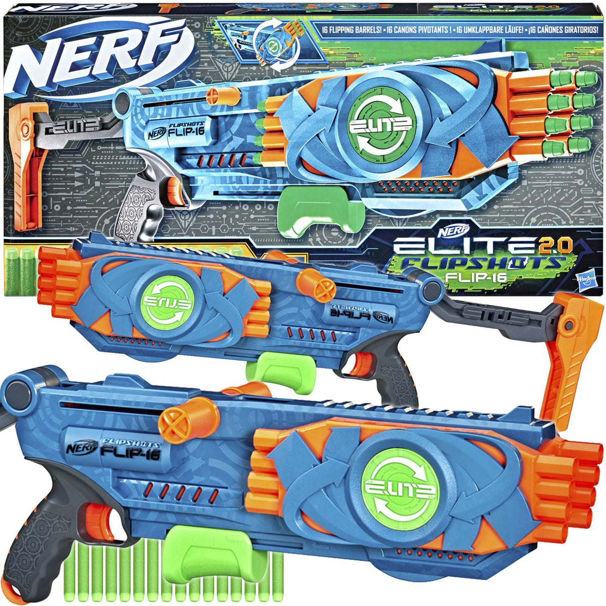 Nerf Elite 2.0 Flipshots Flip-16 F2551