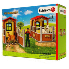 Schleich 72116 Set de Visita al Mercado Mundial Agrícola