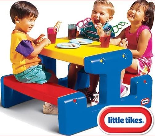 Mesa de picnic Little Tikes Jr - Primaria