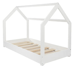 Cama escandinava para niño con forma de casita, 190x90cm