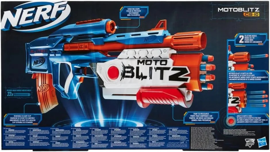 NERF ELITE 2.0 MOTOBLITZ F5872