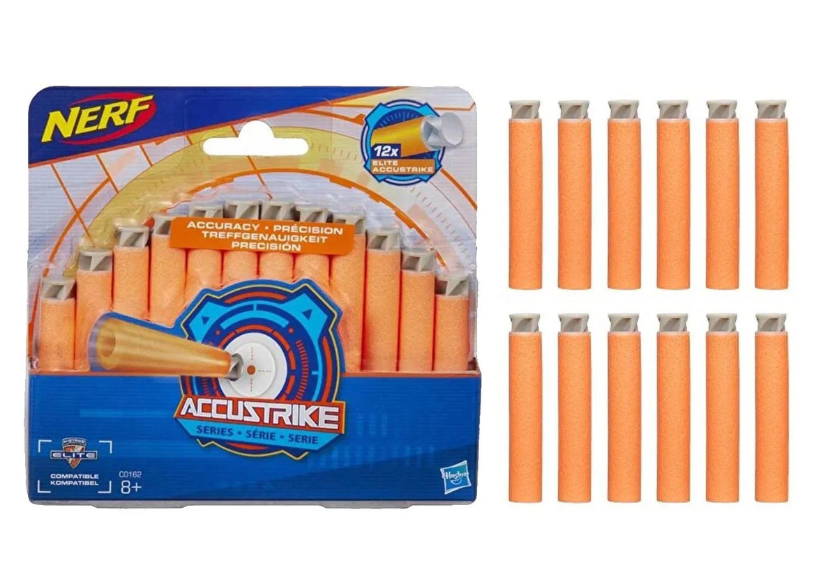 Dardos Nerf Paquete de 12 N-Strike Elite AccuStrike C0162