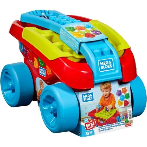 Fisher Price Mega Bloks Carro clasificador de formas FVJ47