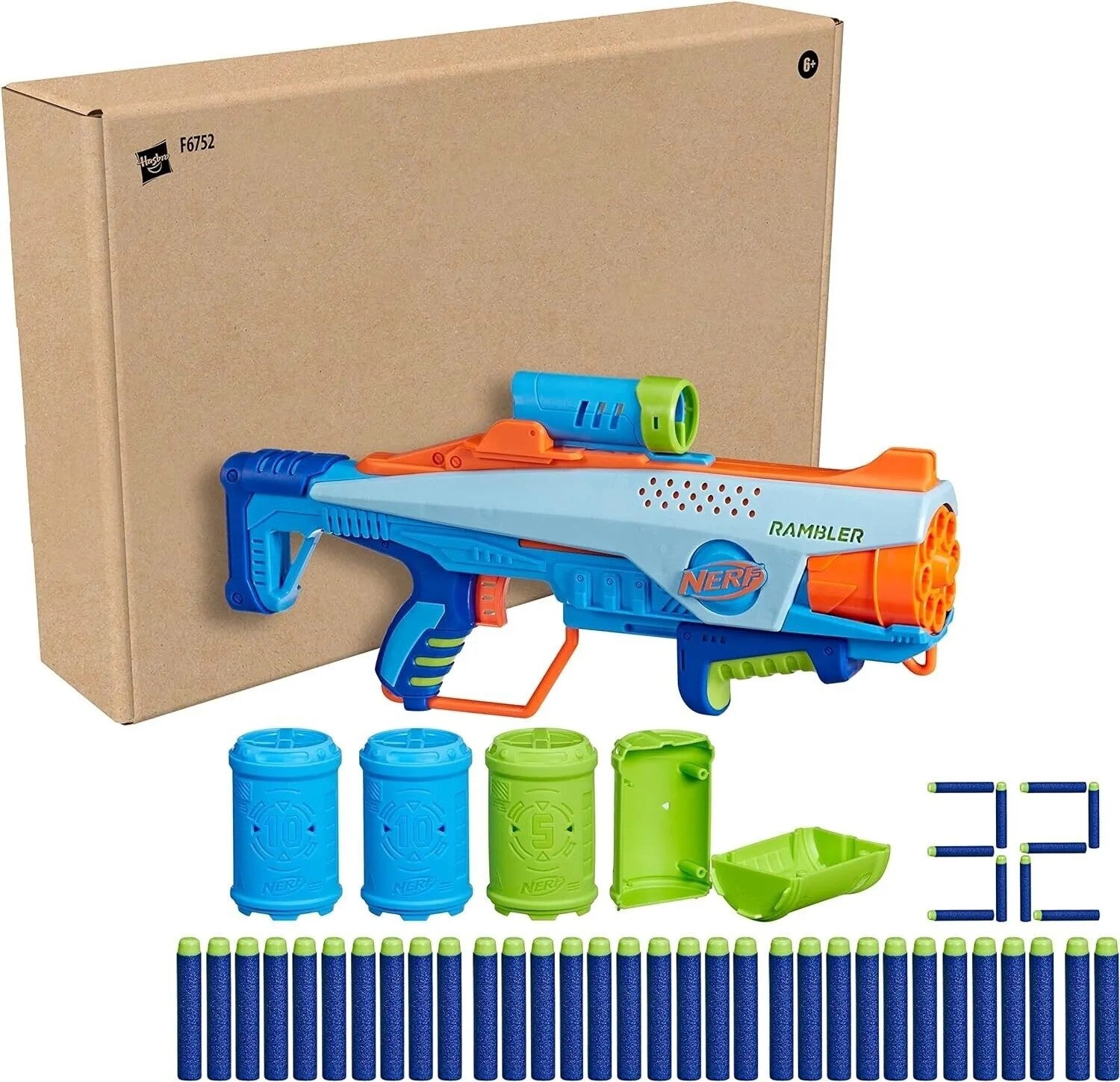 Nerf Elite Junior Rookie Pack 32 dardos F6752