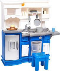 Cocina Little Tikes Gourmet Prep N Serve, color azul