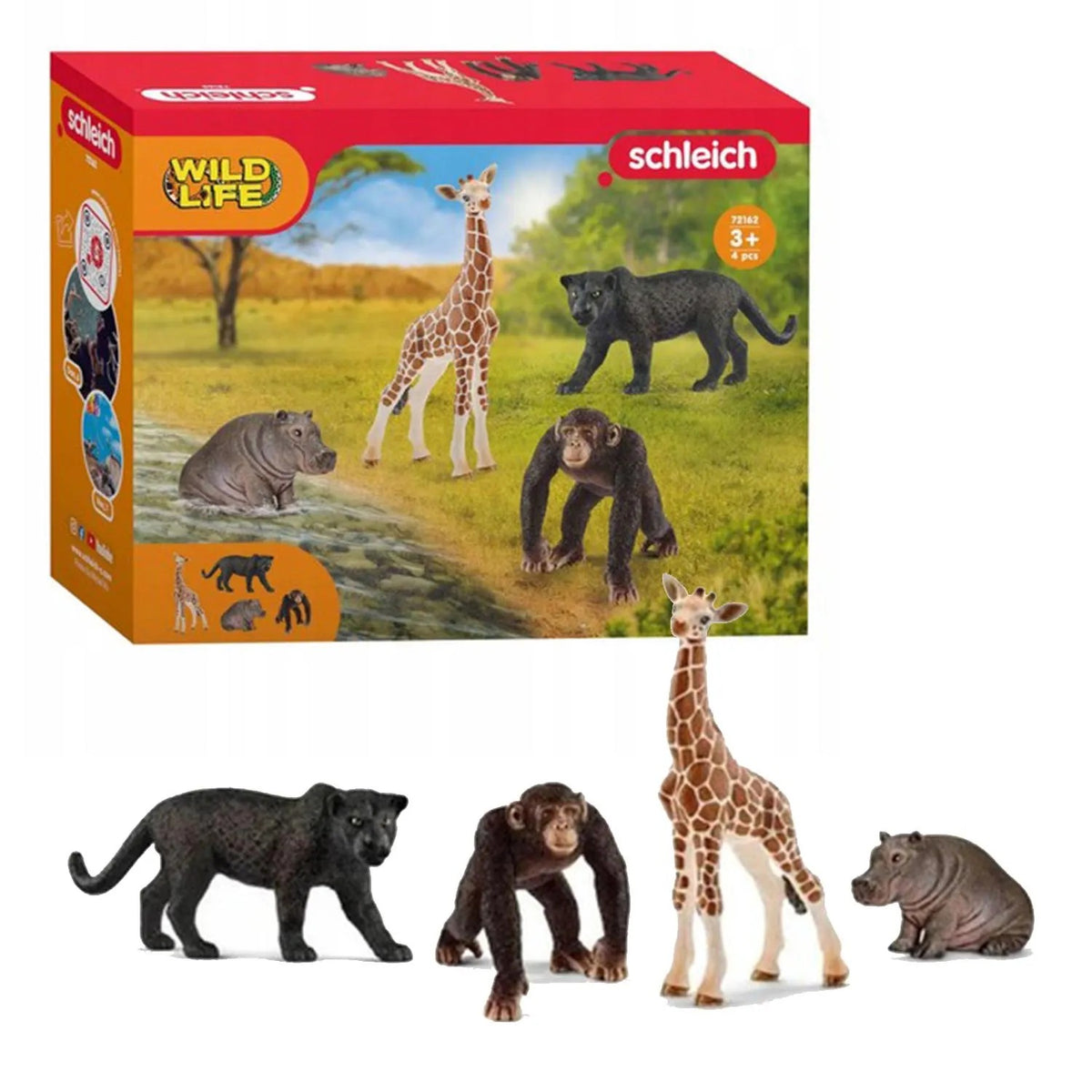 Schleich Wild Life Animales Salvajes Starter Set 72162