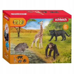 Schleich Wild Life Animales Salvajes Starter Set 72162