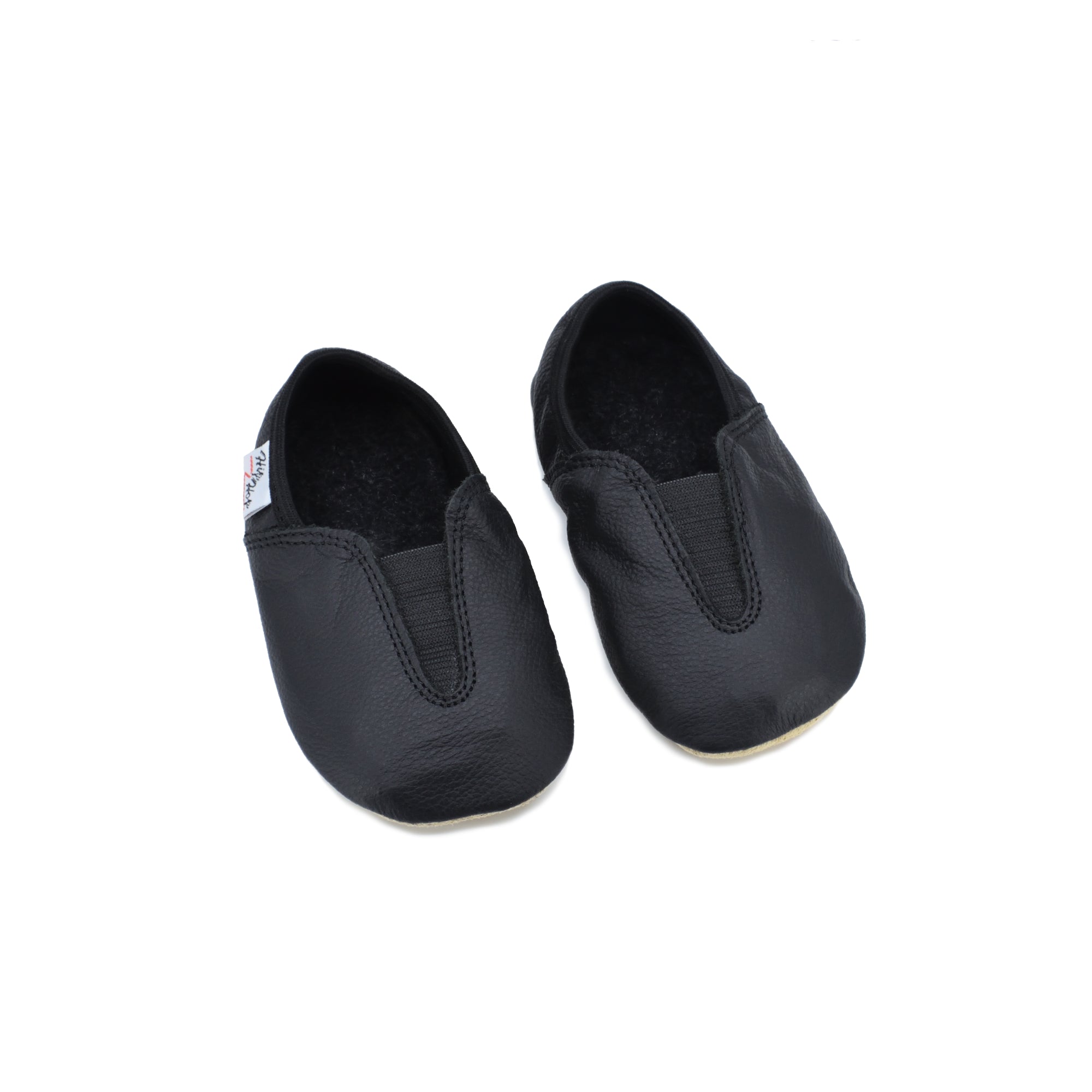 Punsa Pantuflas descalzas para niños - Negro - ZuriBoo