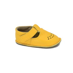 Zapatos Niños Piel Lusti - Amarillo - ZuriBoo