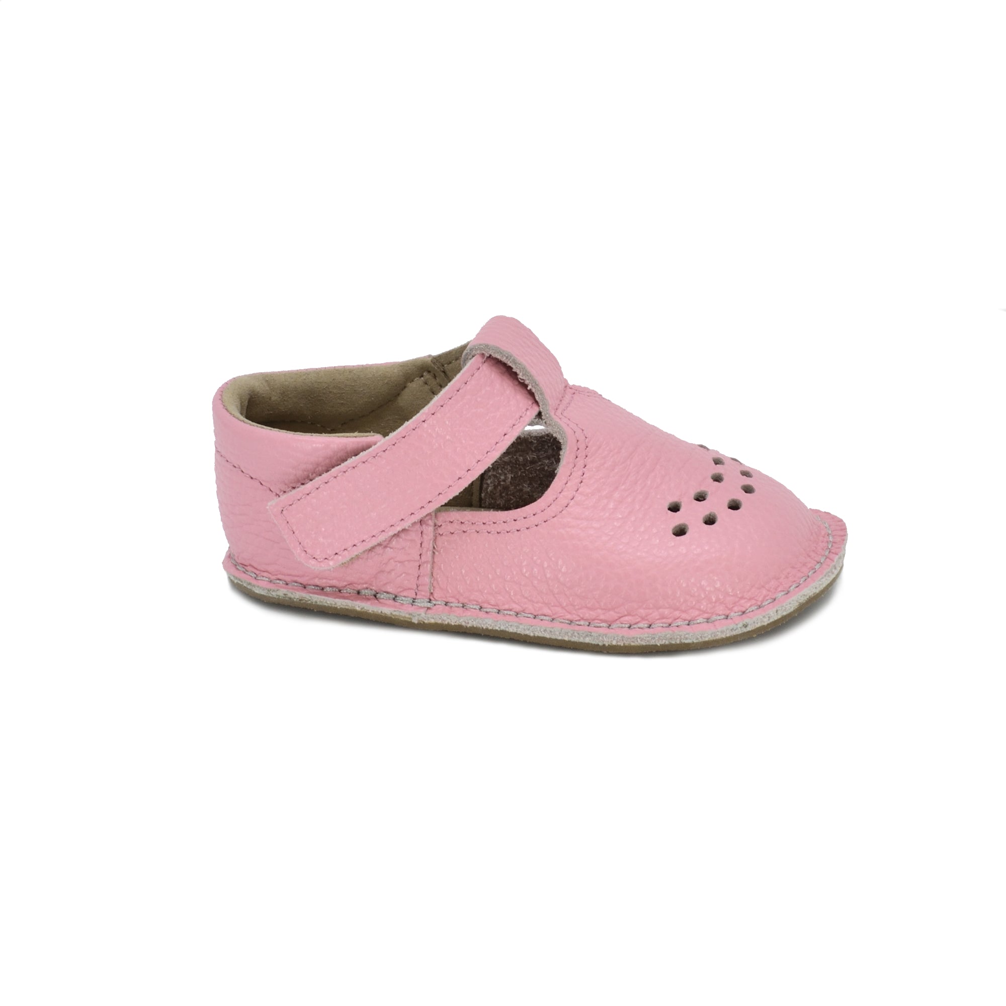 Zapatos Niños de Piel Lusti - Rosa - ZuriBoo