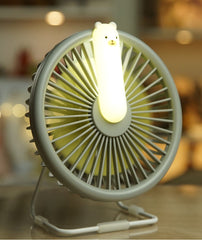 Lámpara de ventilador Osito - Gris - ZuriBoo