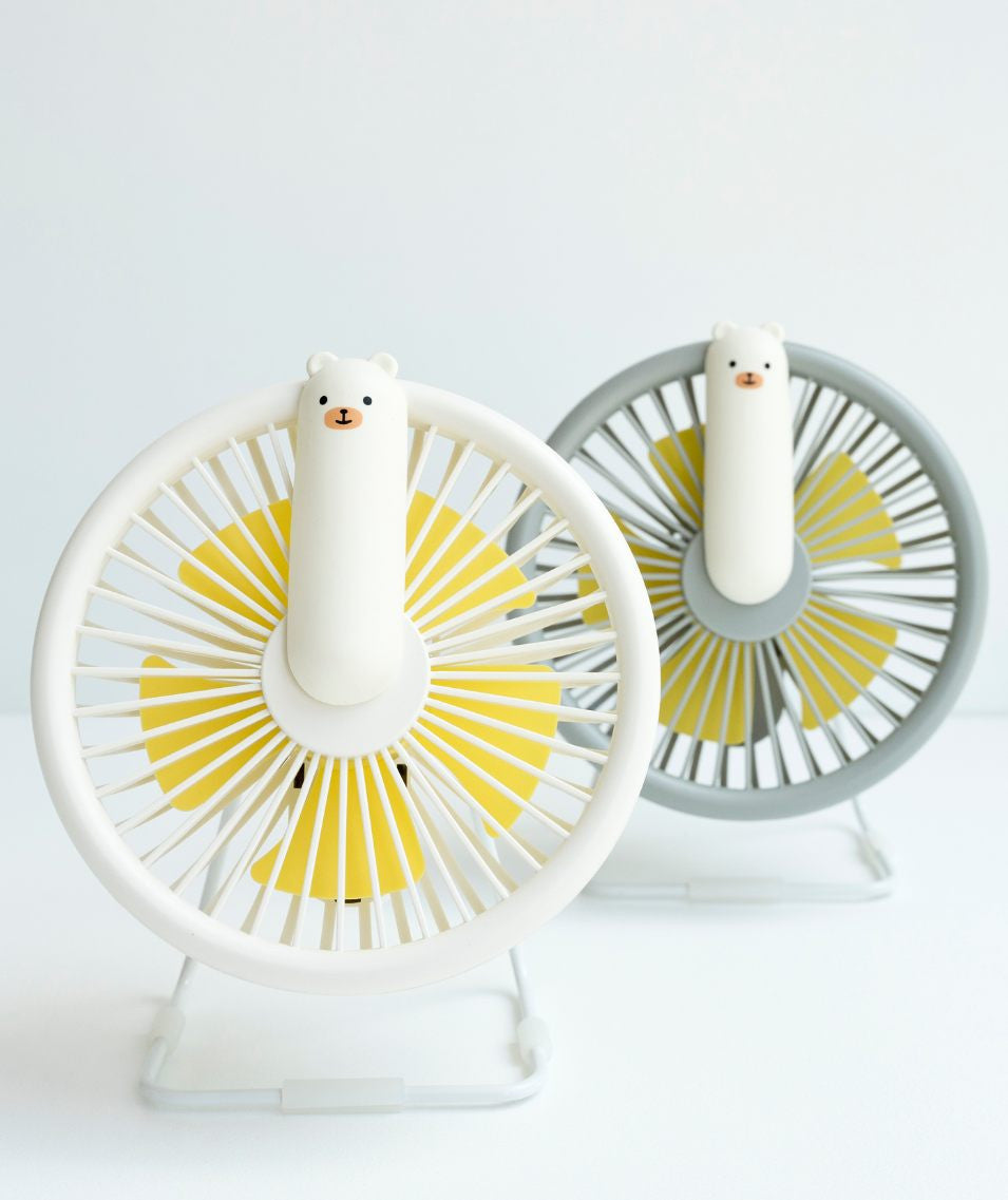 Lámpara de ventilador Osito - Gris - ZuriBoo
