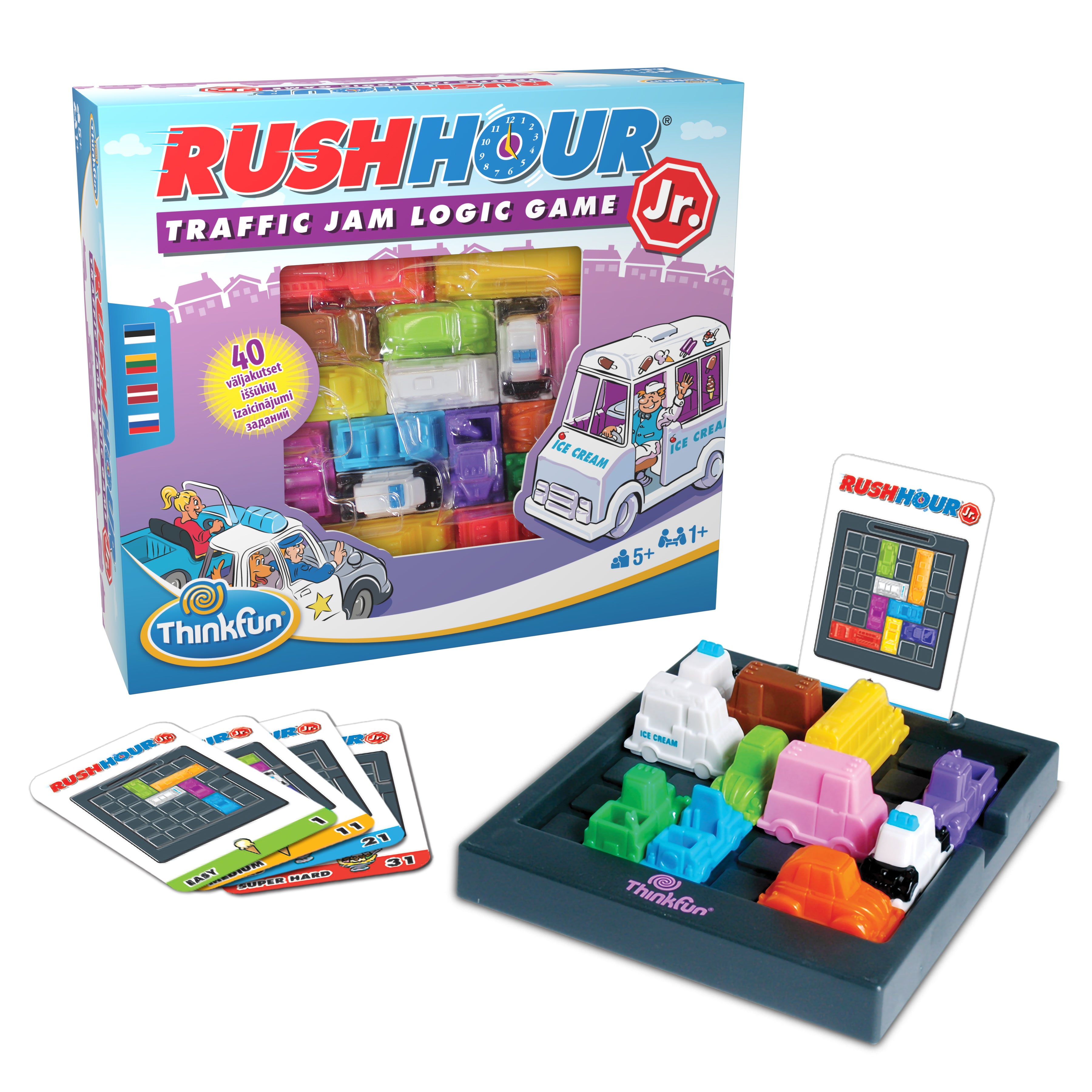 Juego De Mesa Thinkfun Rush Hour Jr.