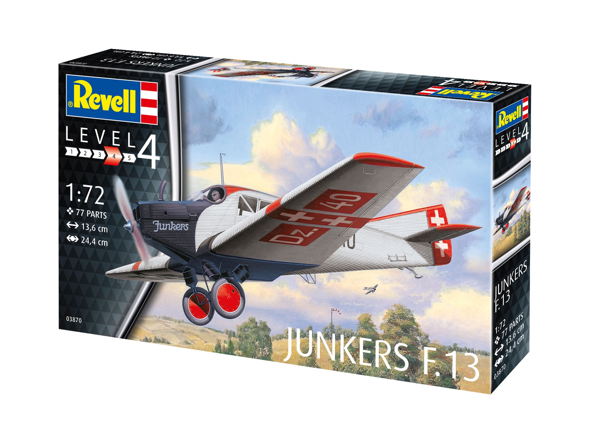 Revell Maqueta De Plástico Revell Junkers F.13 1:72