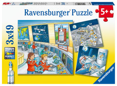 Ravensburger Puzzle 3X49 Pc Misión Espacial