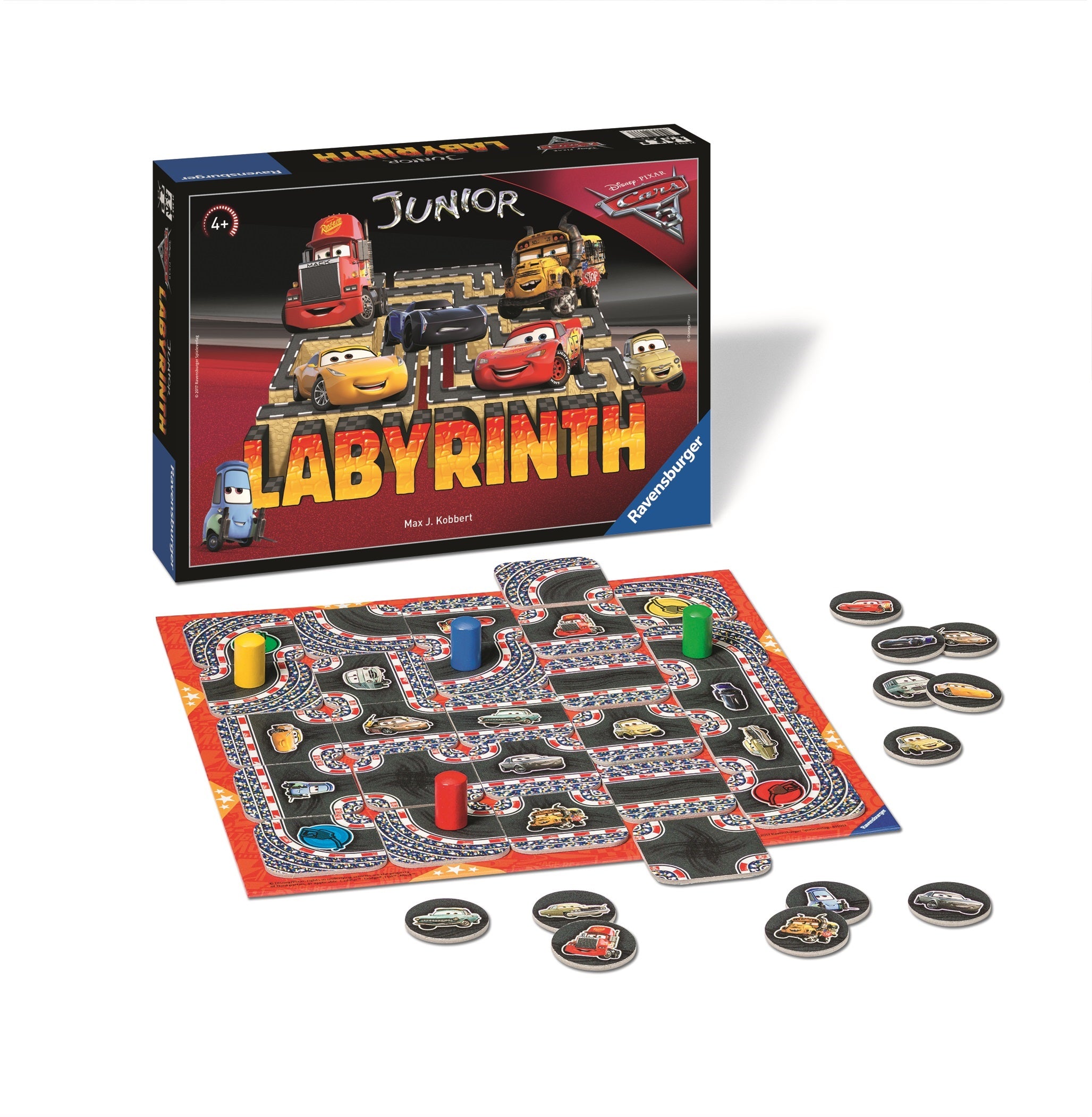 Juego de mesa Ravensburger Junior Cars Labyrinth