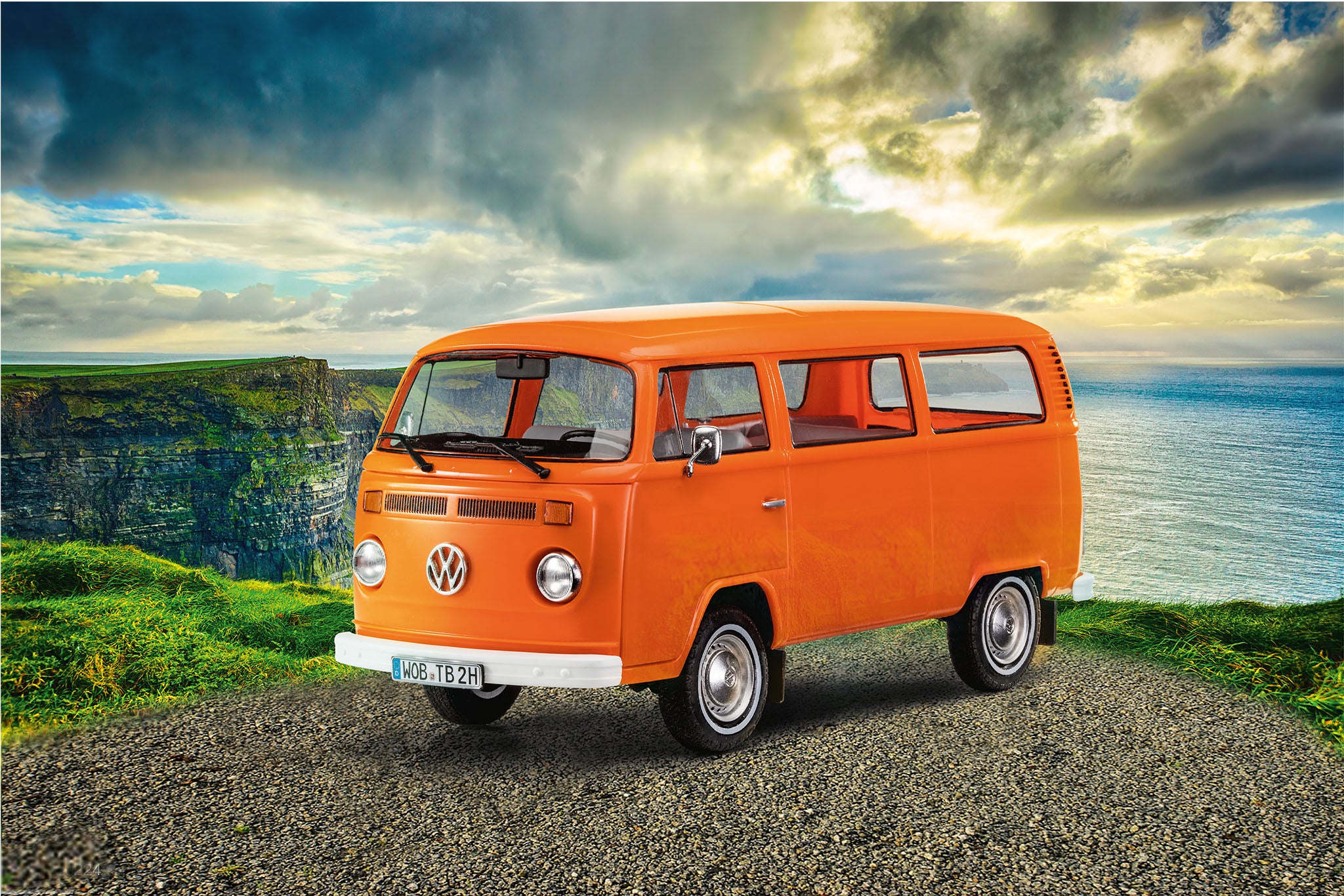 Revell Modelo De Plástico Vw T2 Autobús 1:24