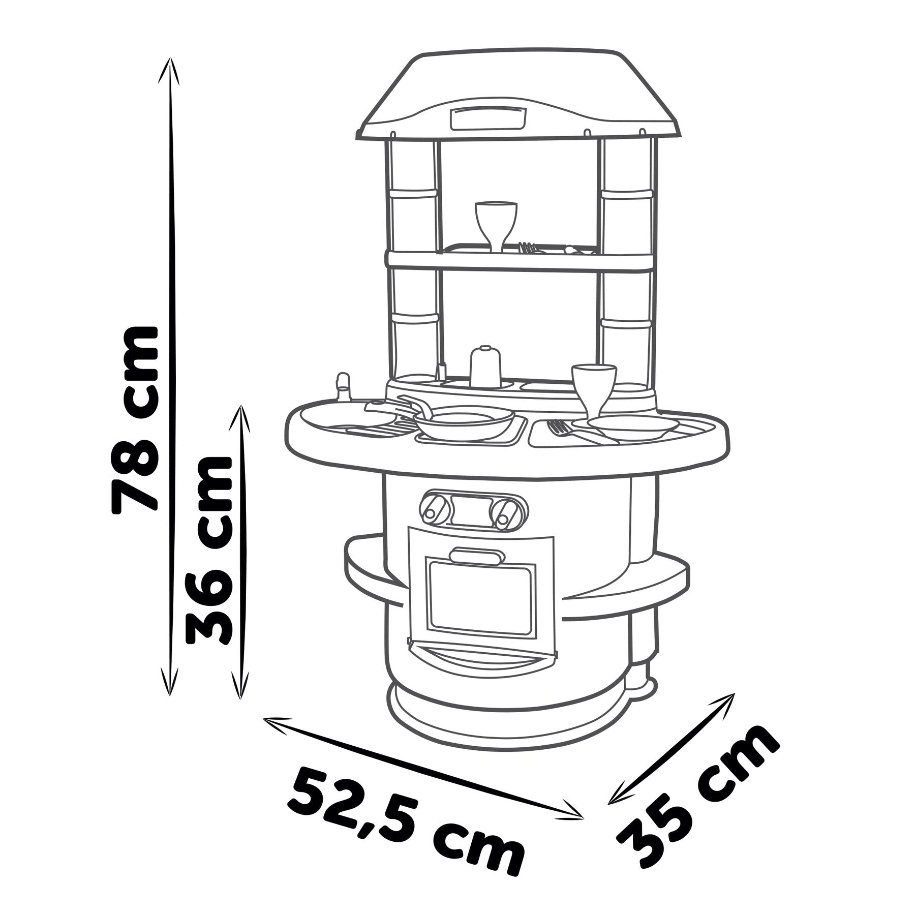 Cocina Smoby Nova