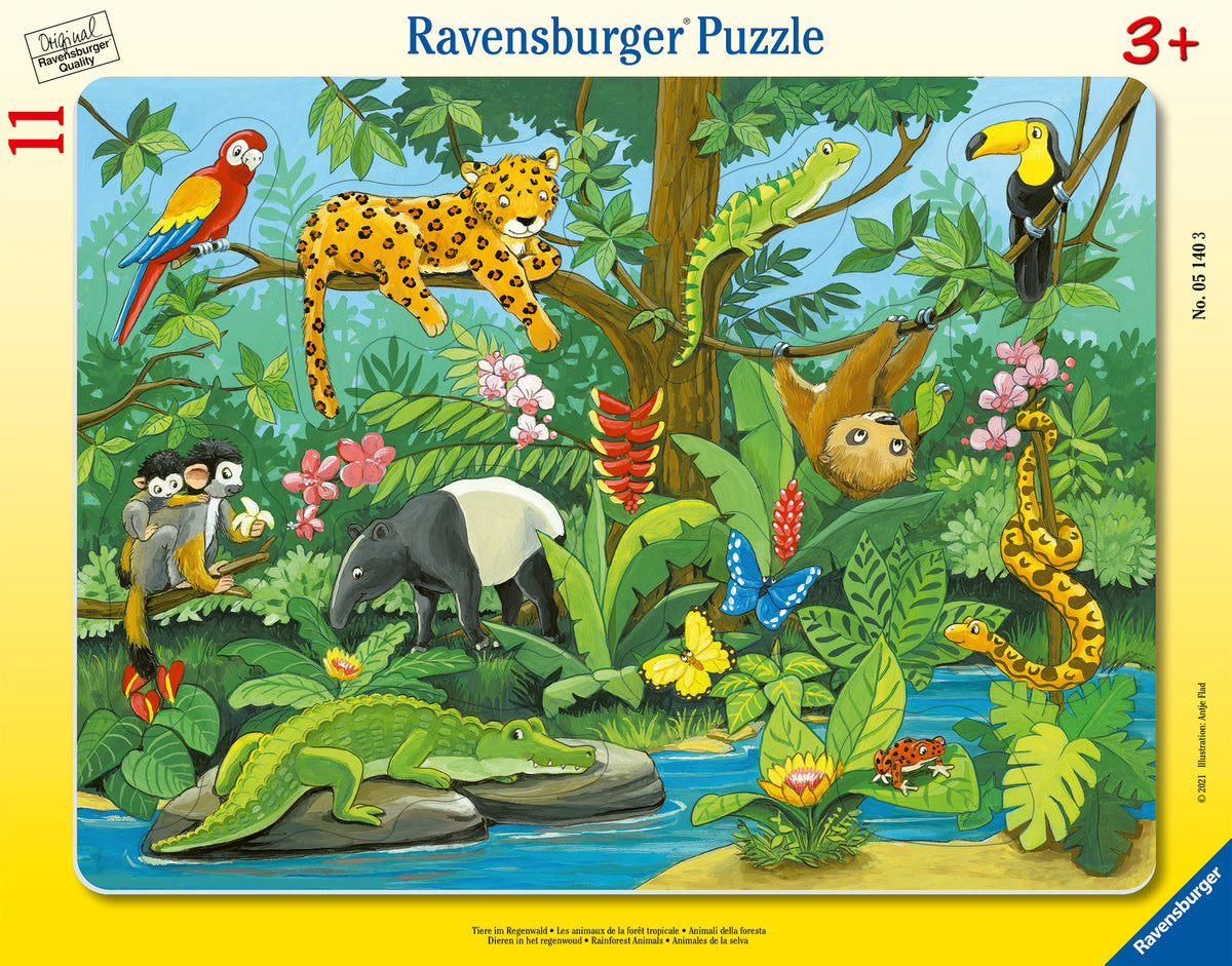 Ravensburger Puzzle Marco 11 Piezas Selva Tropical