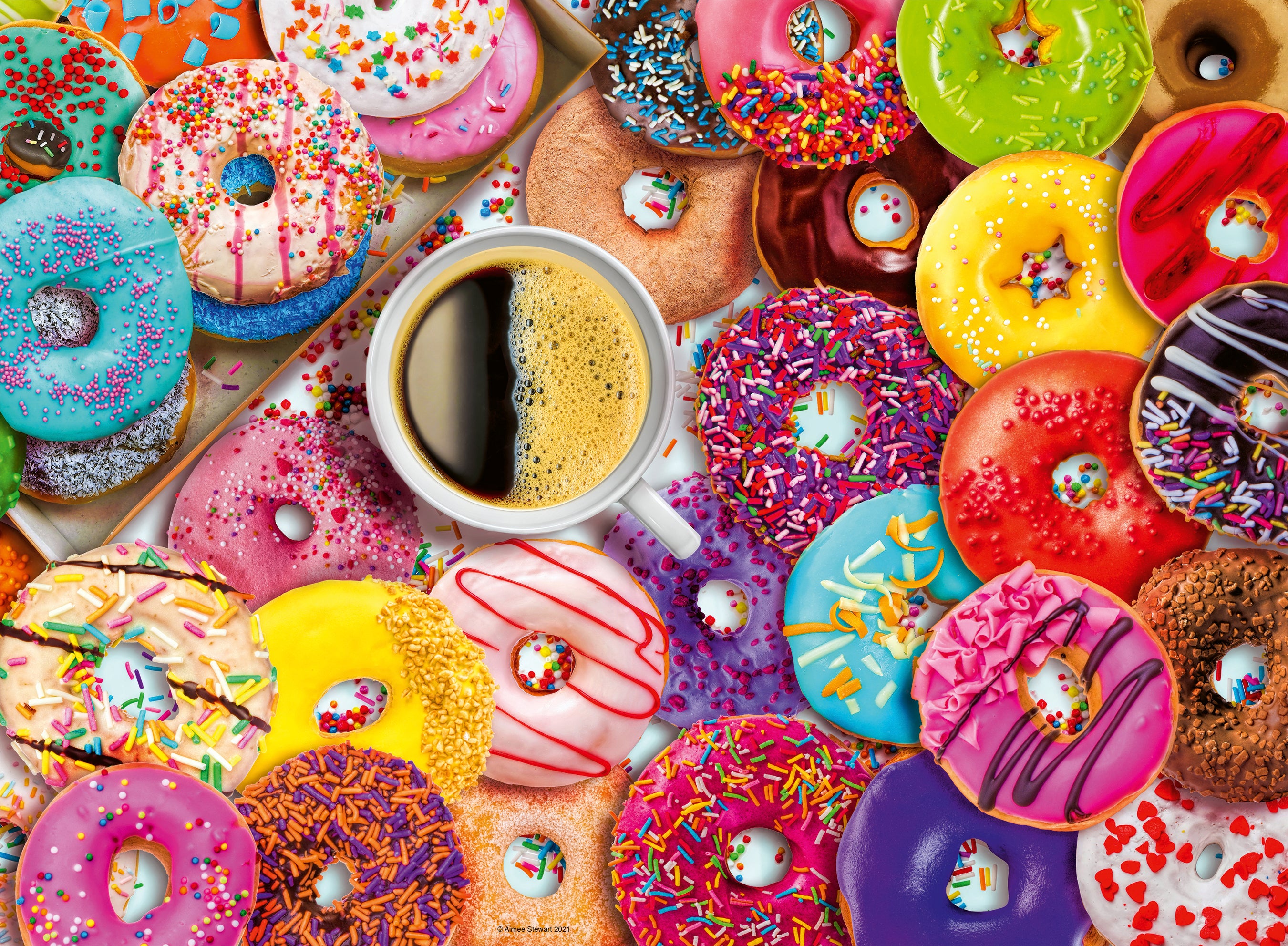 Ravensburger Puzzle 500 Piezas ¡Donut Disturb!