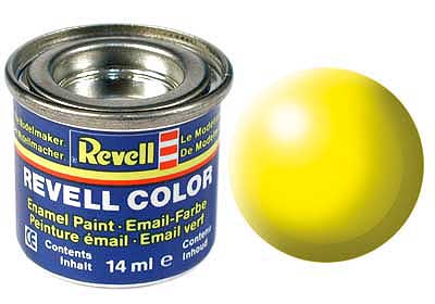 Revell Email Paint Amarillo Luminoso Sólido Seda Mate\N