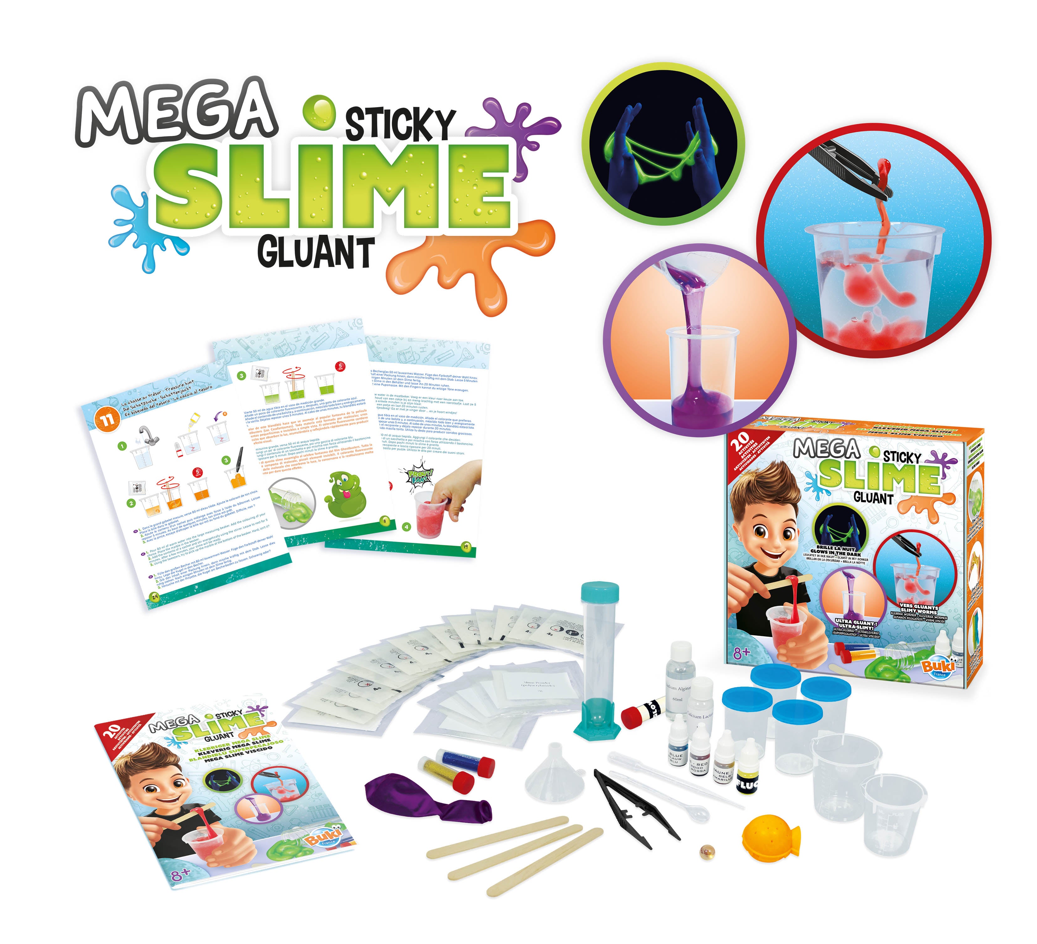 Buki Mega Slime Pegajoso