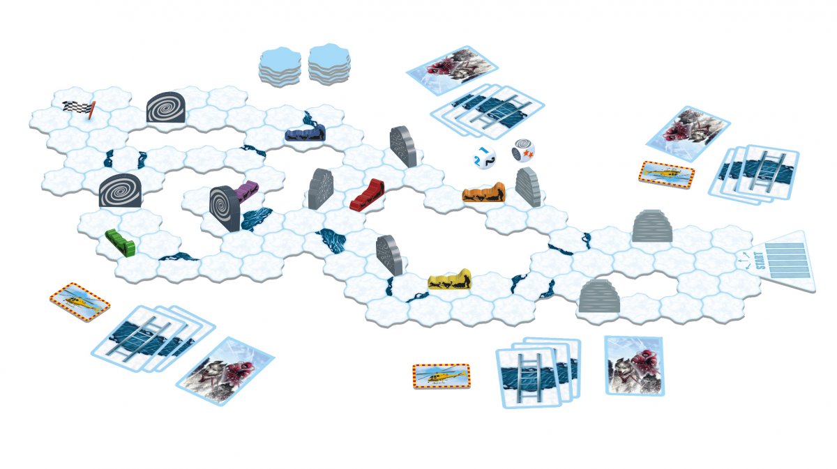 Juego De Mesa Táctico Arctic Race