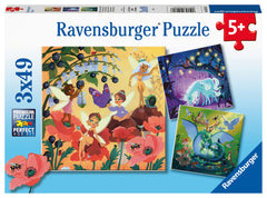 Ravensburger Puzzle 3X49 Pc Personajes Mágicos