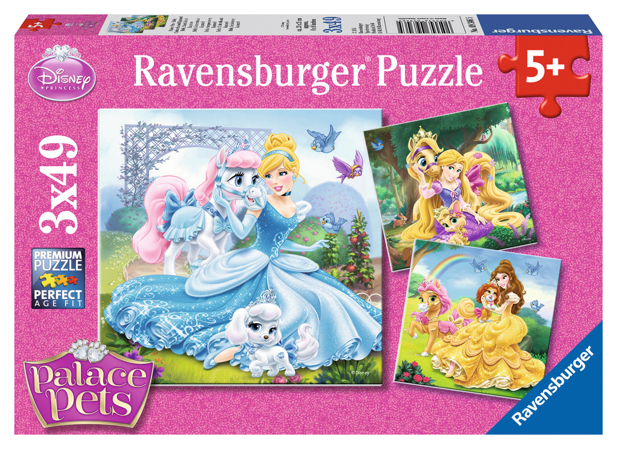 Ravensburger Puzzle 3x49 ud Princesas