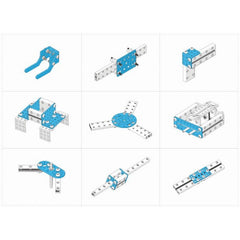 Paquete de robot con soporte Makeblock-Azul