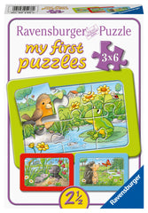 Ravensburger Puzzle 3X6 Pc Mi Primer Rompecabezas\N